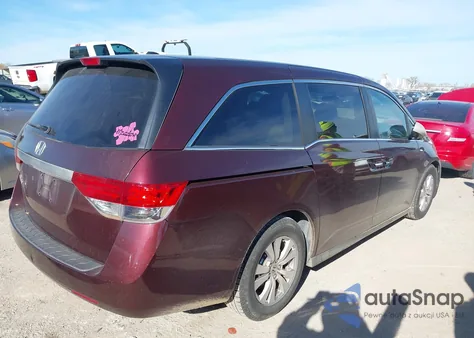 2014 Honda Odyssey Ex-L z USA, uszkodzony, nr VIN 5FNRL5H65EB025523